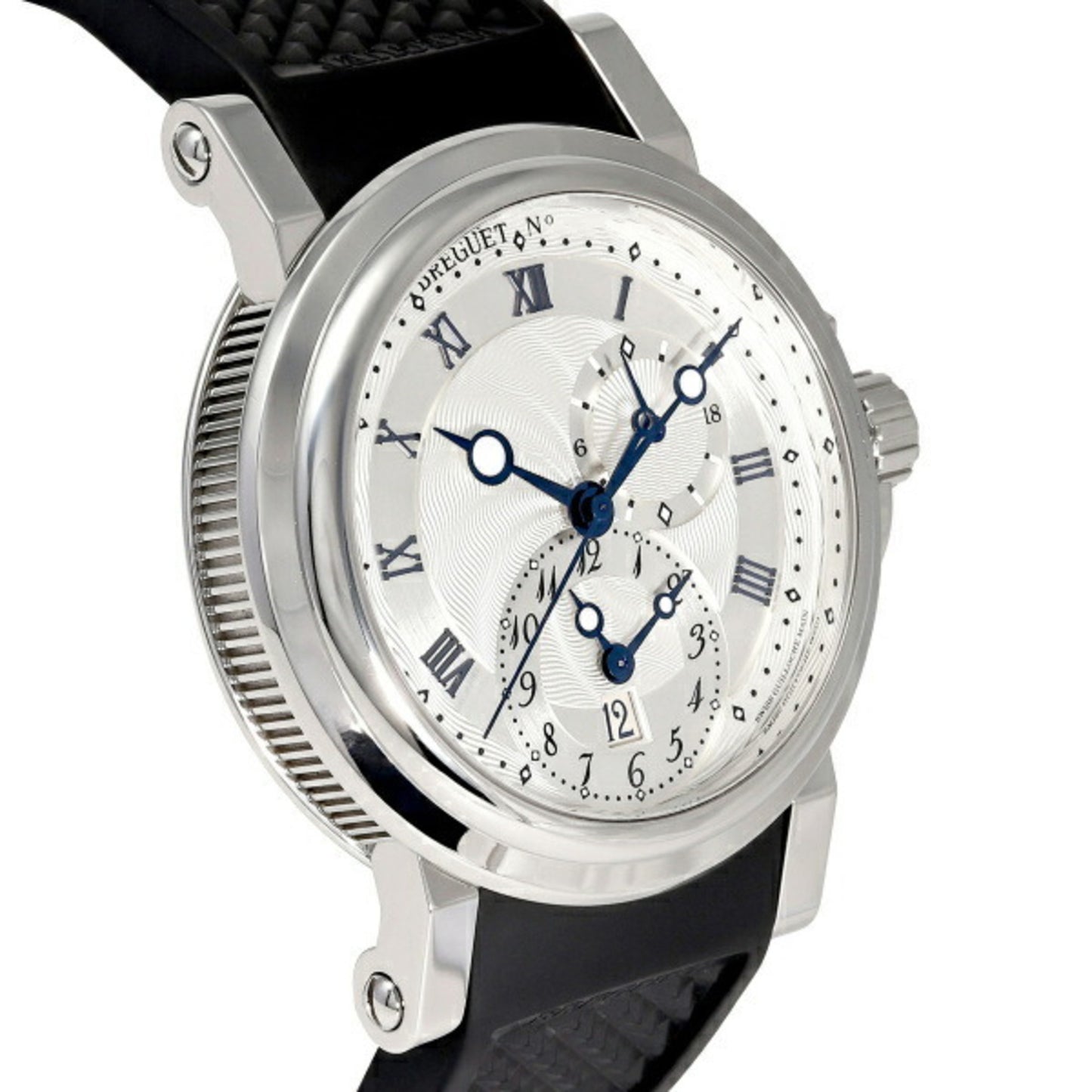 Breguet Marine GMT Silver Dial Men's Watch
5857ST 12 5ZU