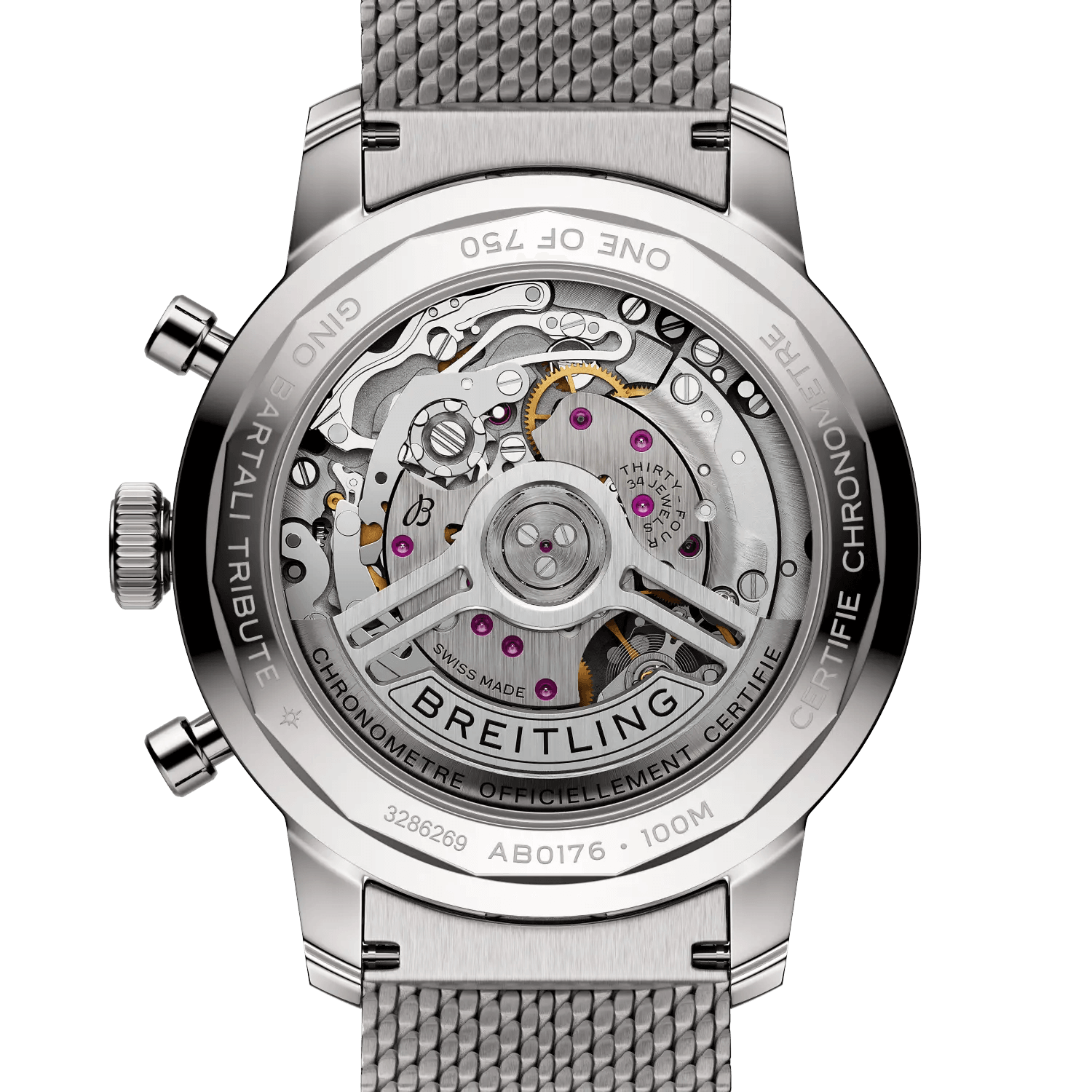 BREITLING Top Time B01 Gino Bartali, 41mm Stainless Steel, Blue dial - Classic Kaf