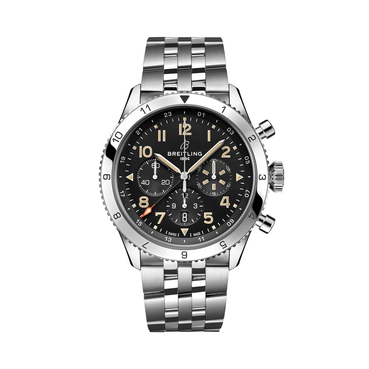 BREITLING Super AVI B04 Chronograph GMT 46 P-51 Mustang - Classic Kaf