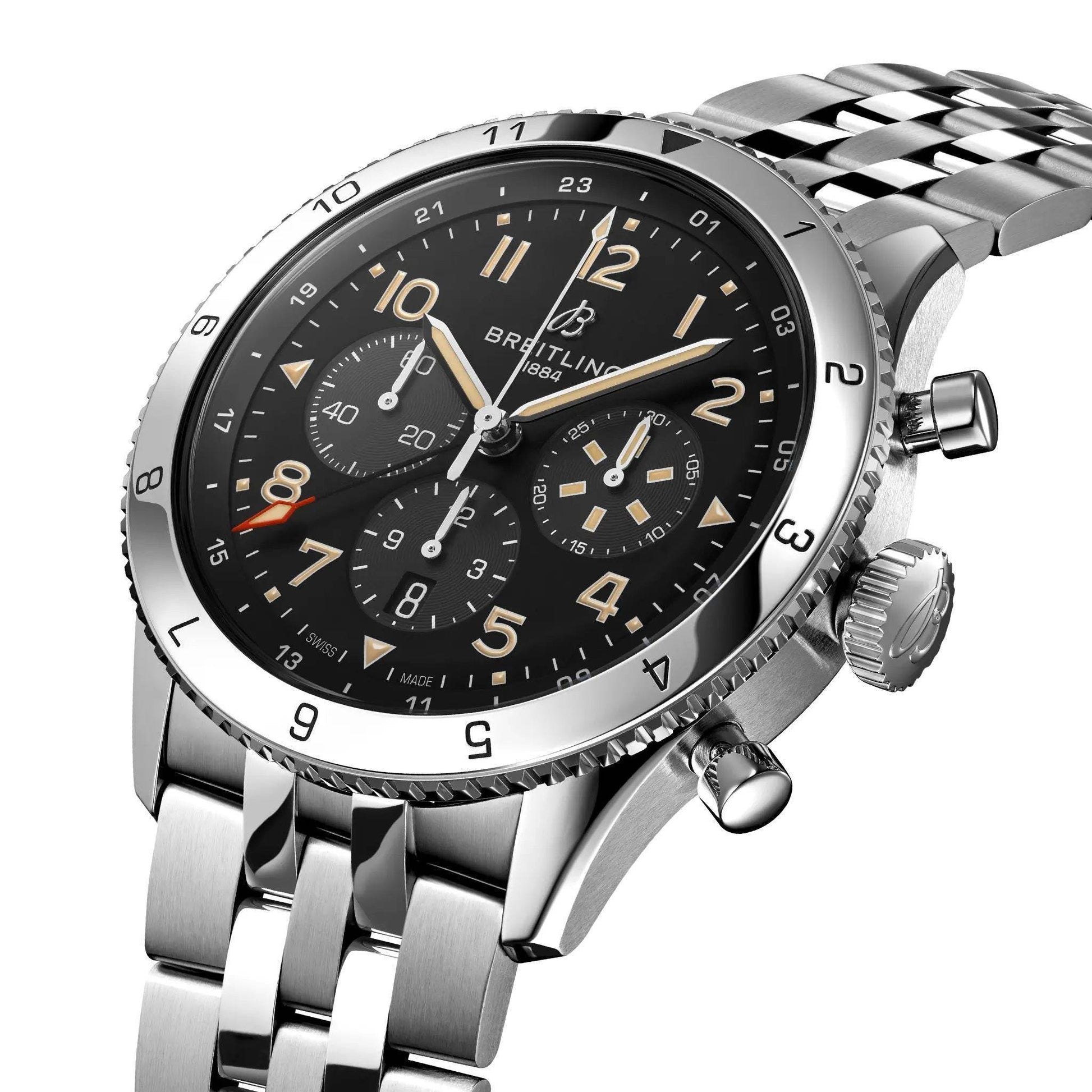 BREITLING Super AVI B04 Chronograph GMT 46 P-51 Mustang - Classic Kaf