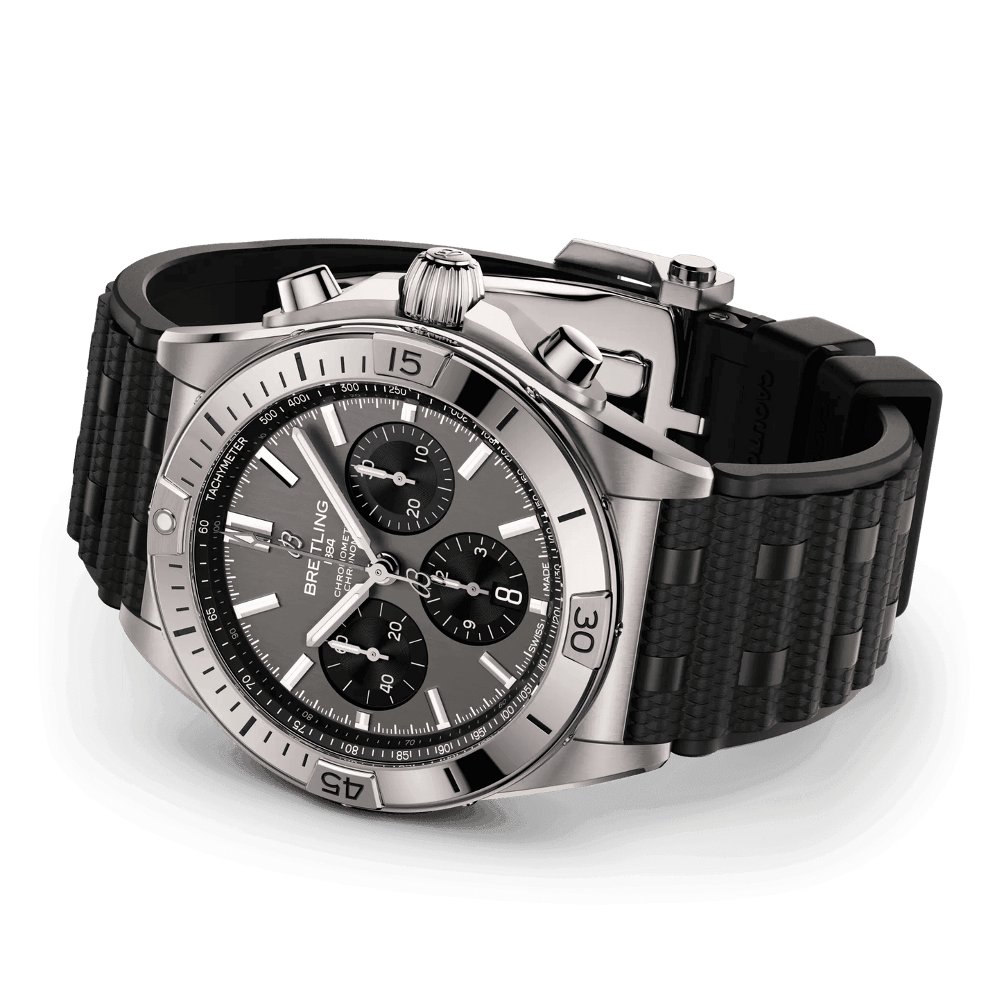 BREITLING Chronomat B01, 42mm Automatic Men's Watch EB0134101M1S1 - Classic Kaf