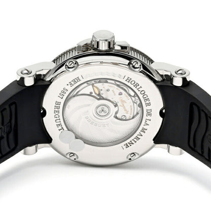 Breguet Marine GMT Silver Dial Men's Watch
5857ST 12 5ZU