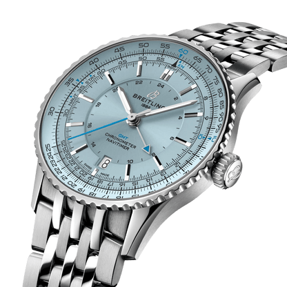 Breitling Navitimer Automatic GMT 41mm Stainless Steel, Blue dial - Classic Kaf