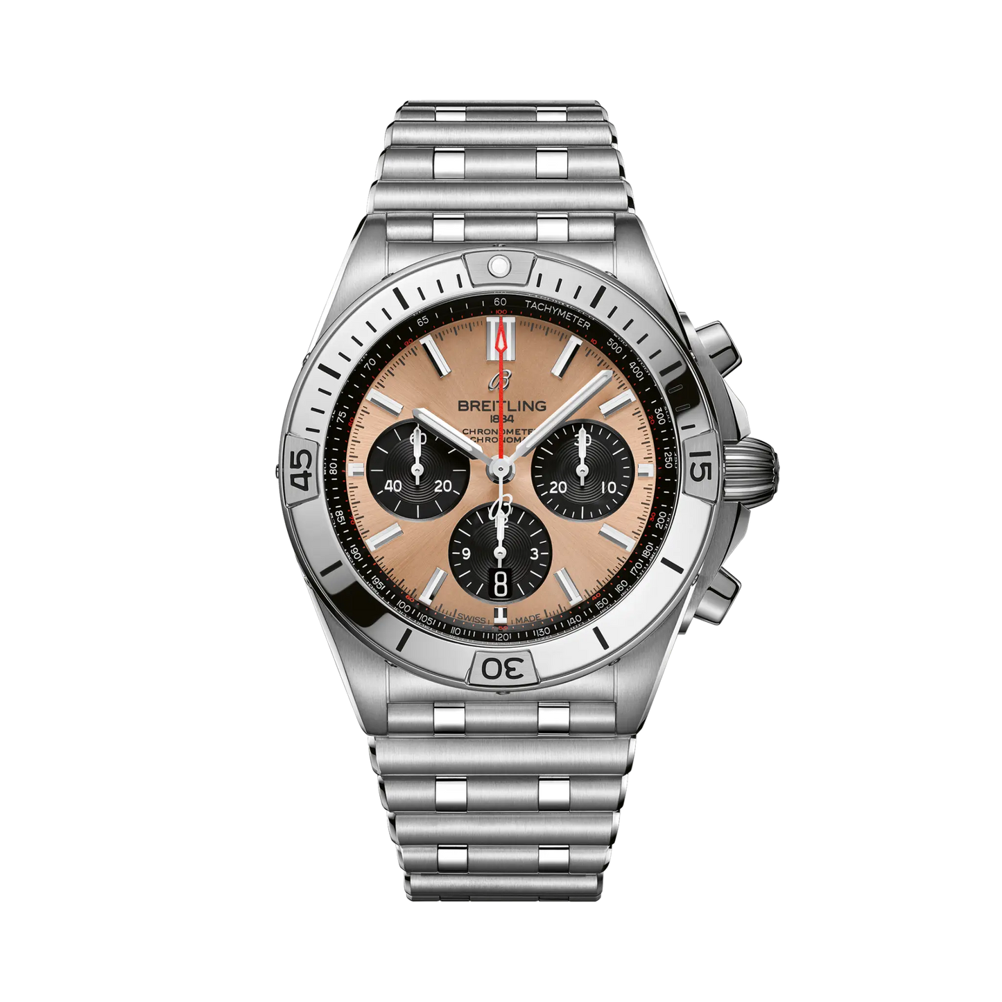 BREITLING Chronomat B01 42mm Stainless Steel, Bronze dial