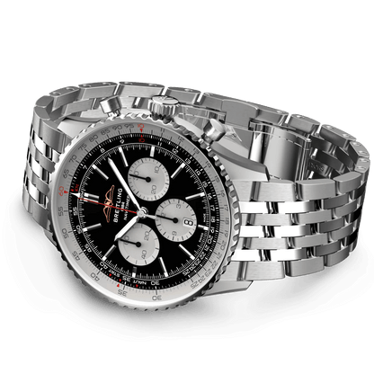BREITLING Navitimer B01 Chronograph 46mm Stainless Steel, Black dial - Classic Kaf