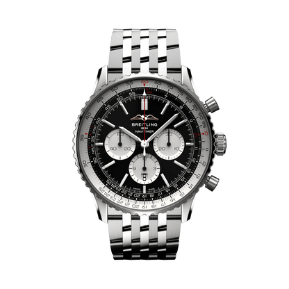 BREITLING Navitimer B01 Chronograph 46mm Stainless Steel, Black dial - Classic Kaf