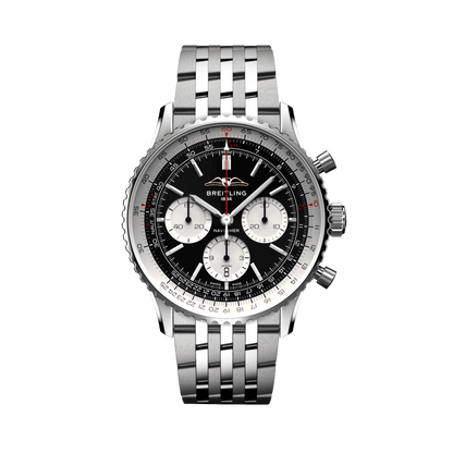 BREITLING Navitimer B01 Chronograph 43mm Stainless Steel, Black dial - Classic Kaf