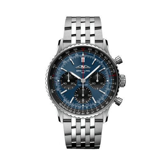 BREITLING Navitimer B01 Chronograph 41mm Stainless Steel, Blue dial - Classic Kaf