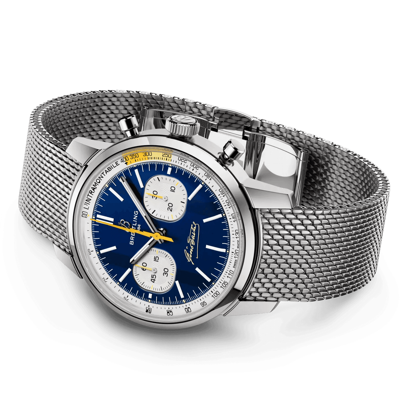 BREITLING Top Time B01 Gino Bartali, 41mm Stainless Steel, Blue dial - Classic Kaf