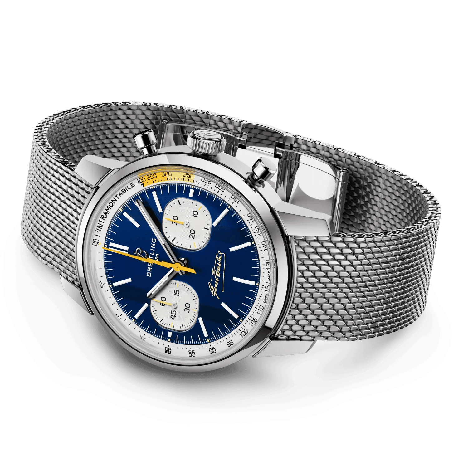 BREITLING Top Time B01 Gino Bartali, 41mm Stainless Steel, Blue dial - Classic Kaf