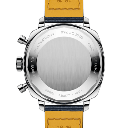 BREITLING Top Time B01 Racing, 38mm Stainless Steel case White dial, Leather strap - Classic Kaf