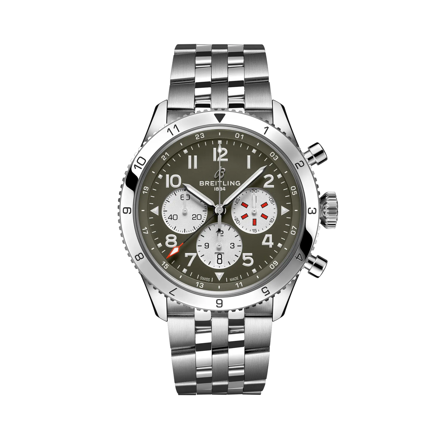 BREITLING Super AVI B04 Chronograph GMT 46 Curtiss Warhawk
AB04452A1L1A1
