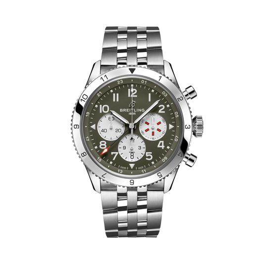 BREITLING Super AVI B04 Chronograph GMT 46 Curtiss Warhawk
AB04452A1L1A1