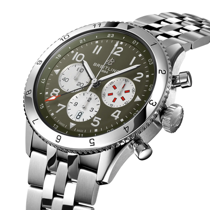BREITLING Super AVI B04 Chronograph GMT 46 Curtiss Warhawk
AB04452A1L1A1