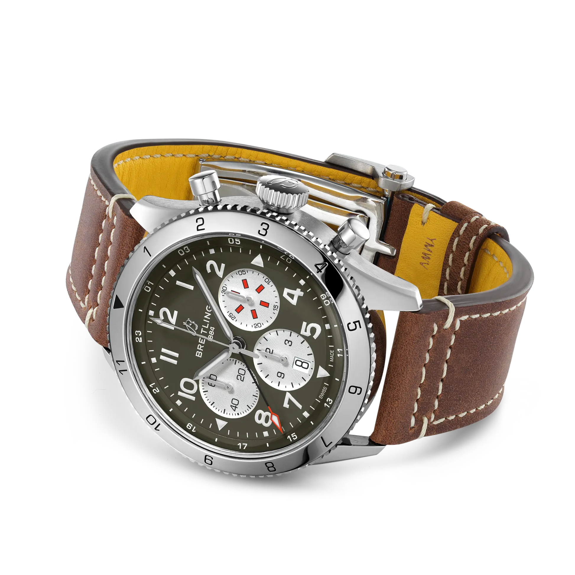BREITLING Super AVI B04 Chronograph GMT 46 Curtiss Warhawk
AB04452A1L1X1