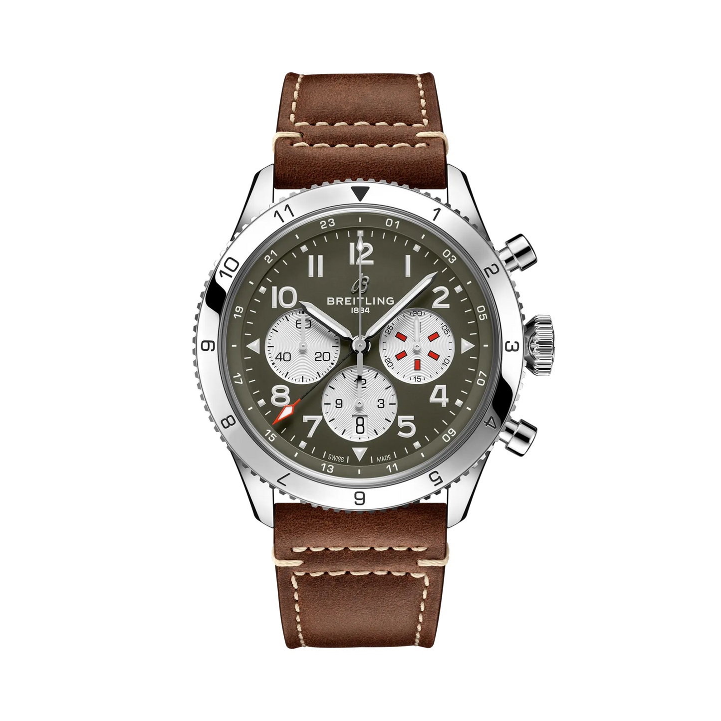 BREITLING Super AVI B04 Chronograph GMT 46 Curtiss Warhawk
AB04452A1L1X1