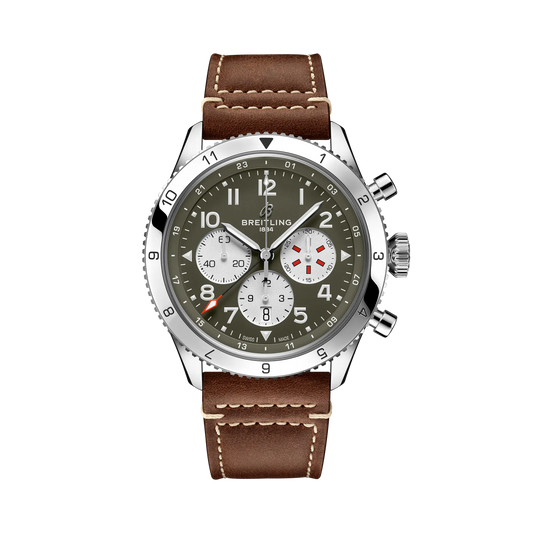BREITLING Super AVI B04 Chronograph GMT 46 Curtiss Warhawk
AB04452A1L1X1