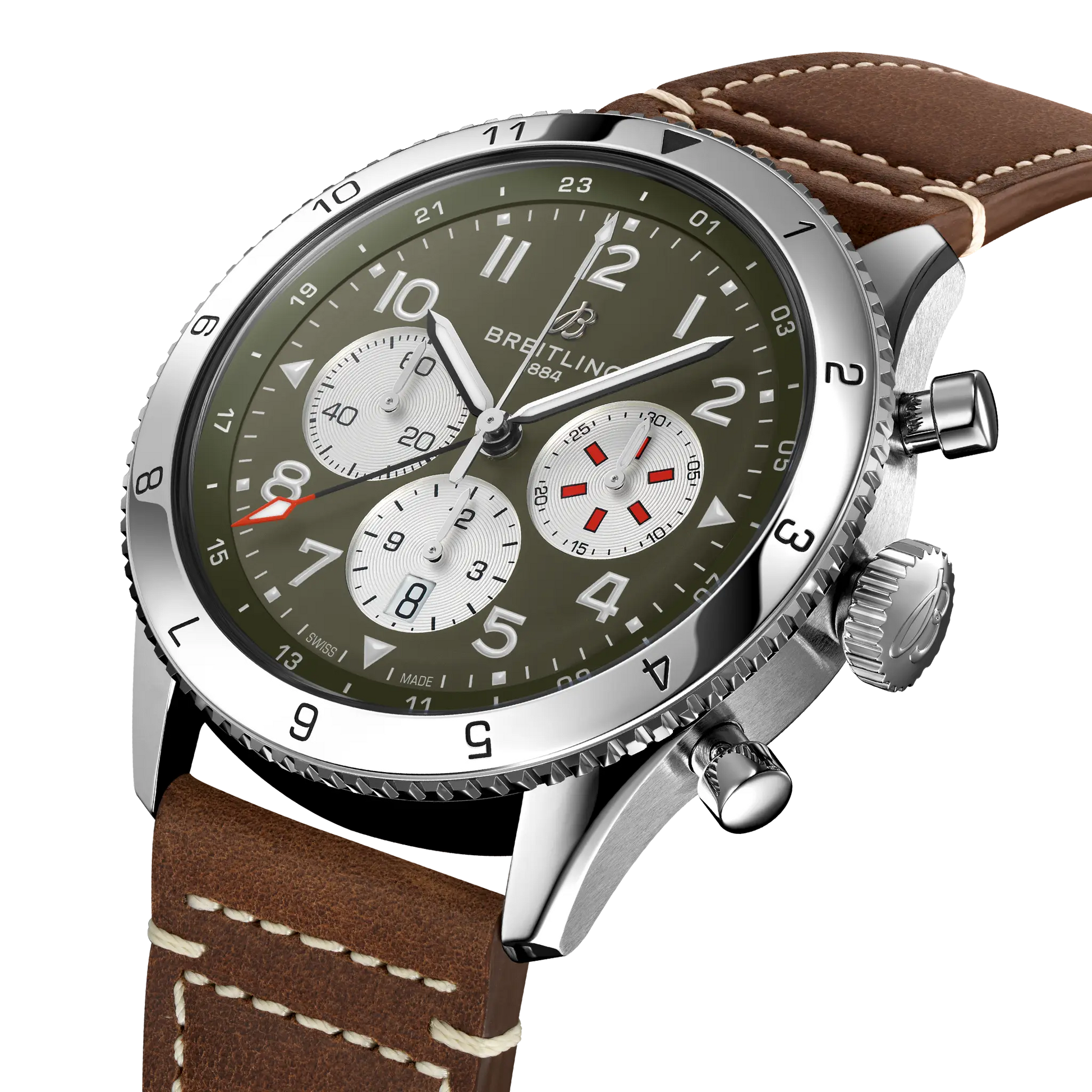 BREITLING Super AVI B04 Chronograph GMT 46 Curtiss Warhawk
AB04452A1L1X1