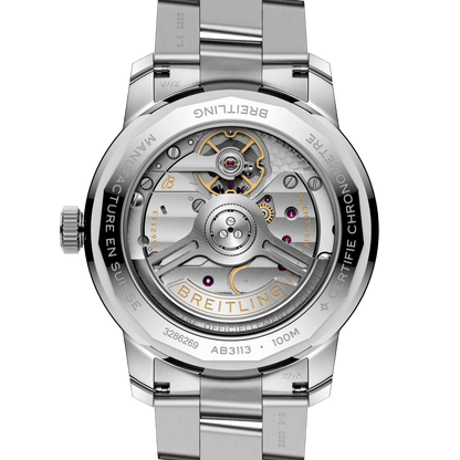 BREITLING Top Time B31, Stainless Steel case & strap, Green dial