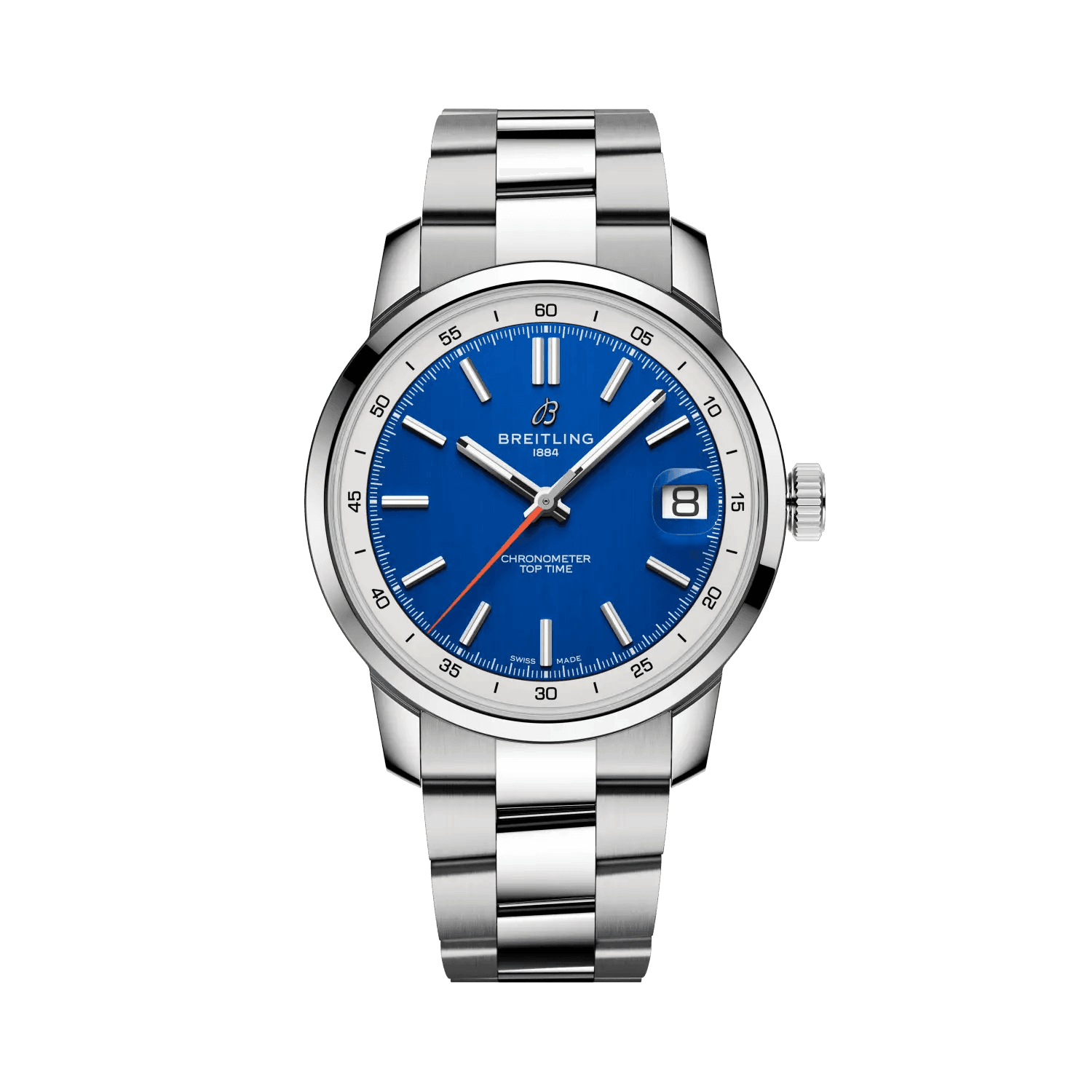 BREITLING Top Time B31, 38mm Stainless Steel, Blue dial - Classic Kaf