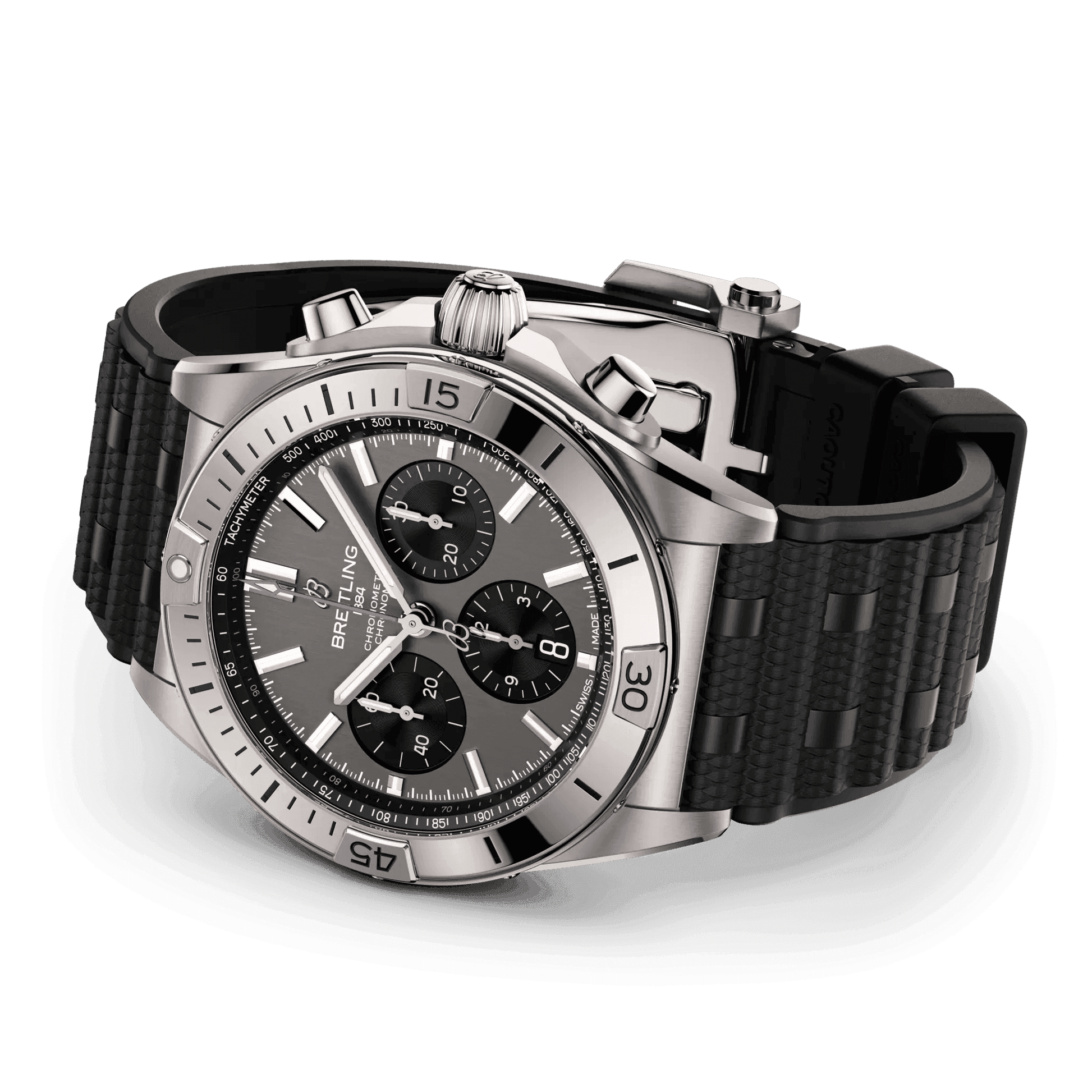 BREITLING Chronomat B01, 42mm Automatic Men's Watch EB0134101M1S1 - Classic Kaf