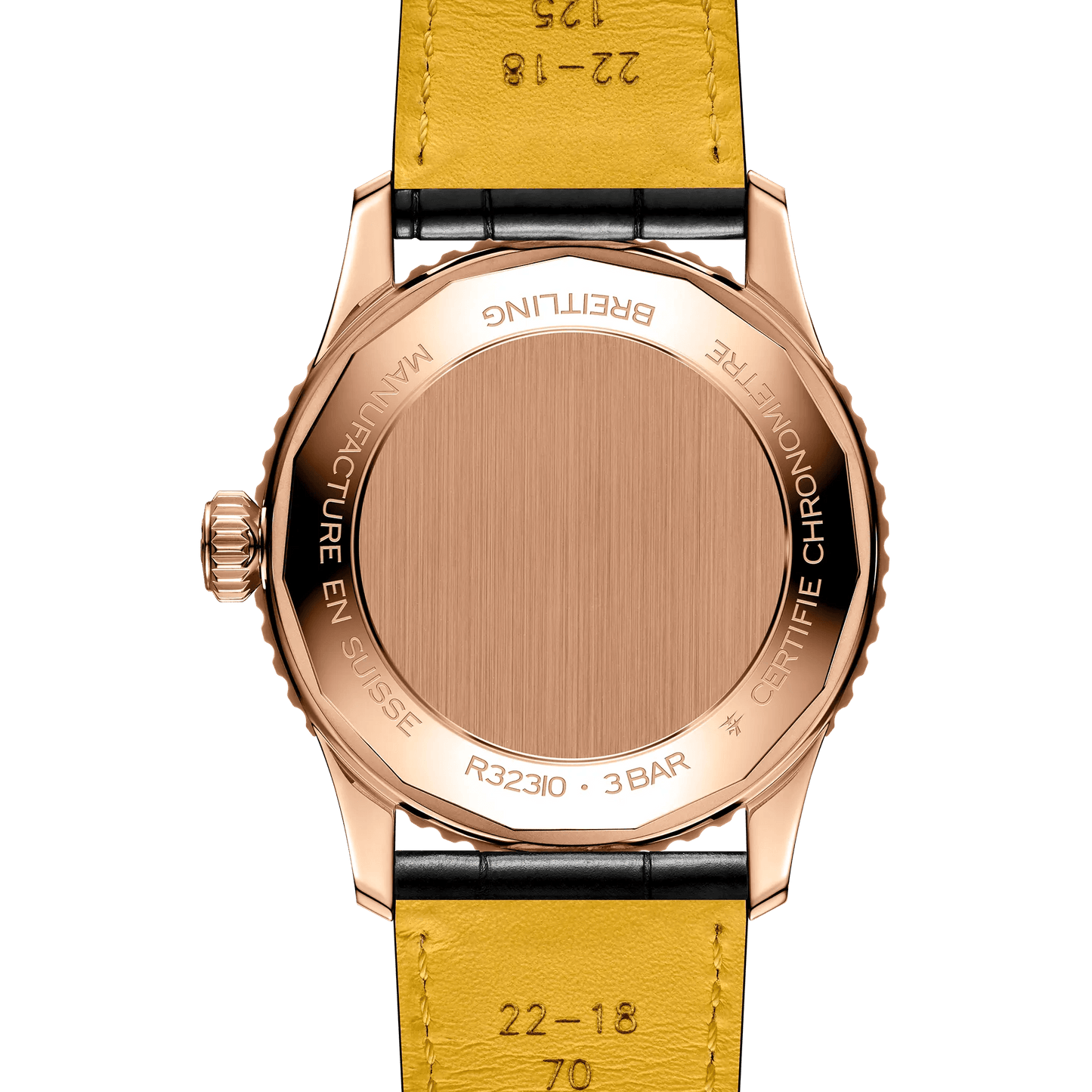 BREITLING Navitimer B01 Chronograph 41mm Red Gold case, Green dial, Leather strap - Classic Kaf