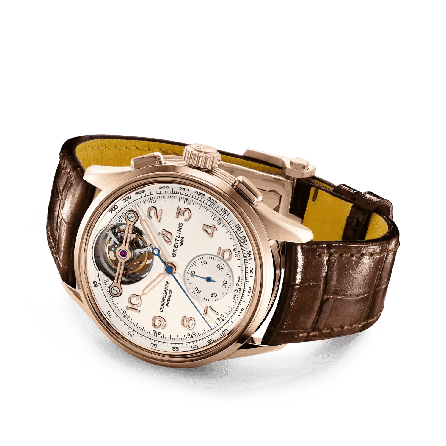 BREITLING Premier B21 Chronograph Tourbillon 42 Léon Breitling - Classic Kaf