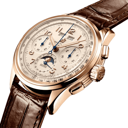 BREITLING Premier B25 Datora 42mm, Red Gold, Champagne dial - Classic Kaf