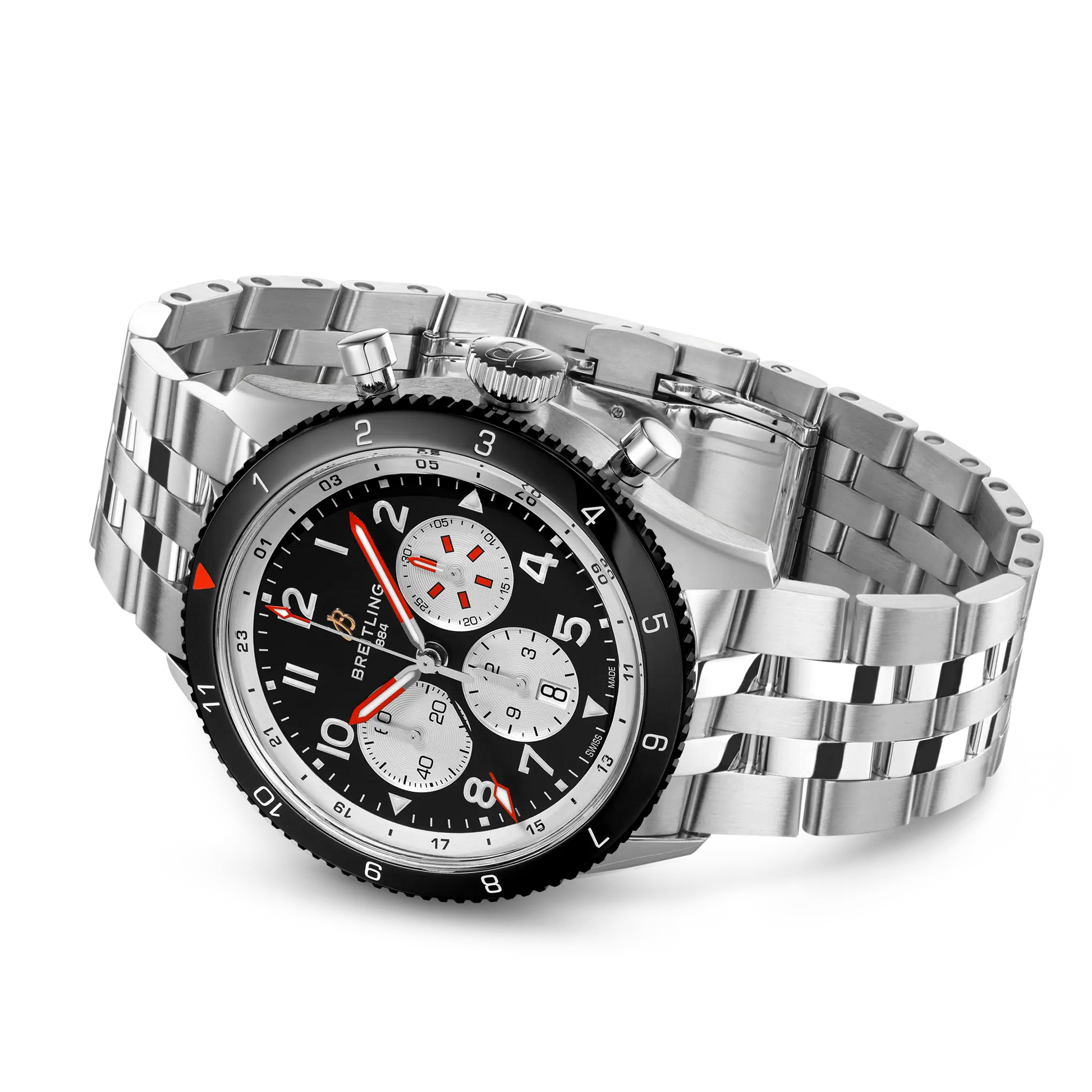 BREITLING Super AVI B04 Chronograph GMT 46 Mosquito
YB04451A1B1A1